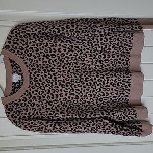 A New Day leopard print sweater